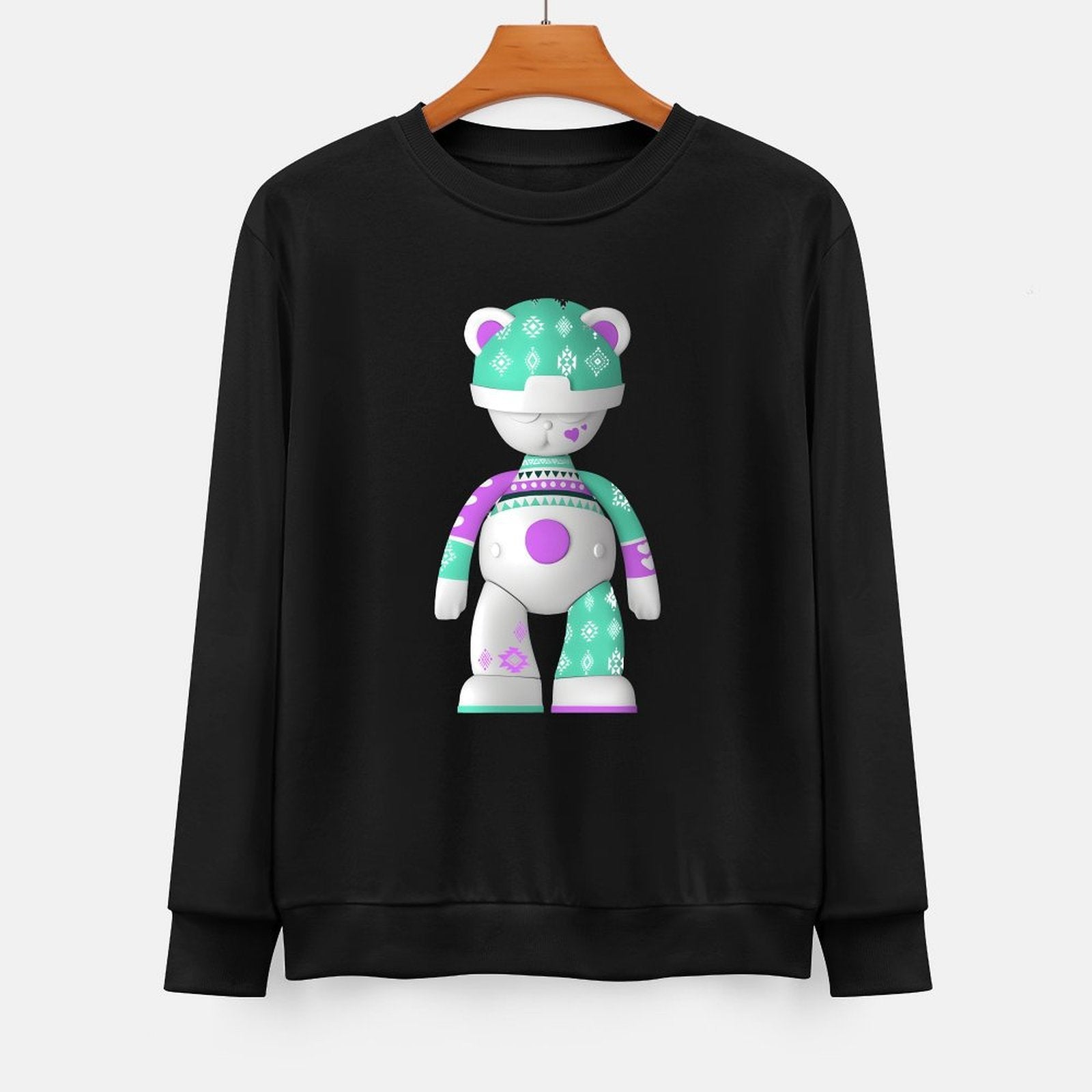 Long Sleeve With Front PatternDurable Comfort